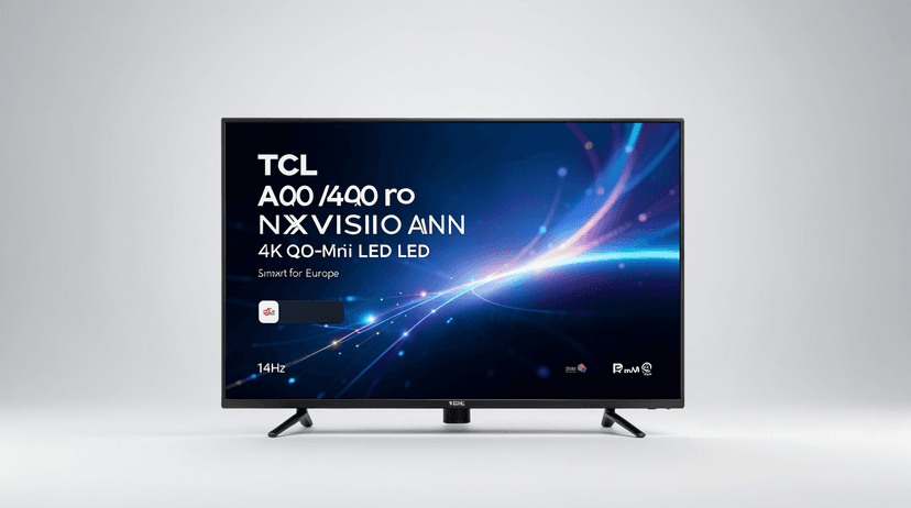 TCL A400 Pro NXTVISION TV Announced for Europe With 4K QD-Mini LED 144Hz
