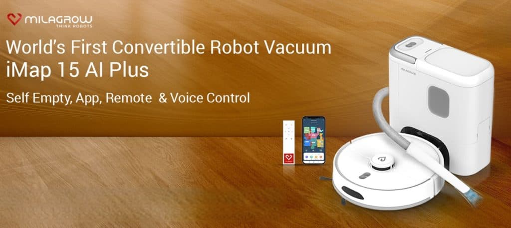 Milagrow Spaze Robot Launched in India with 15,000Pa Suction