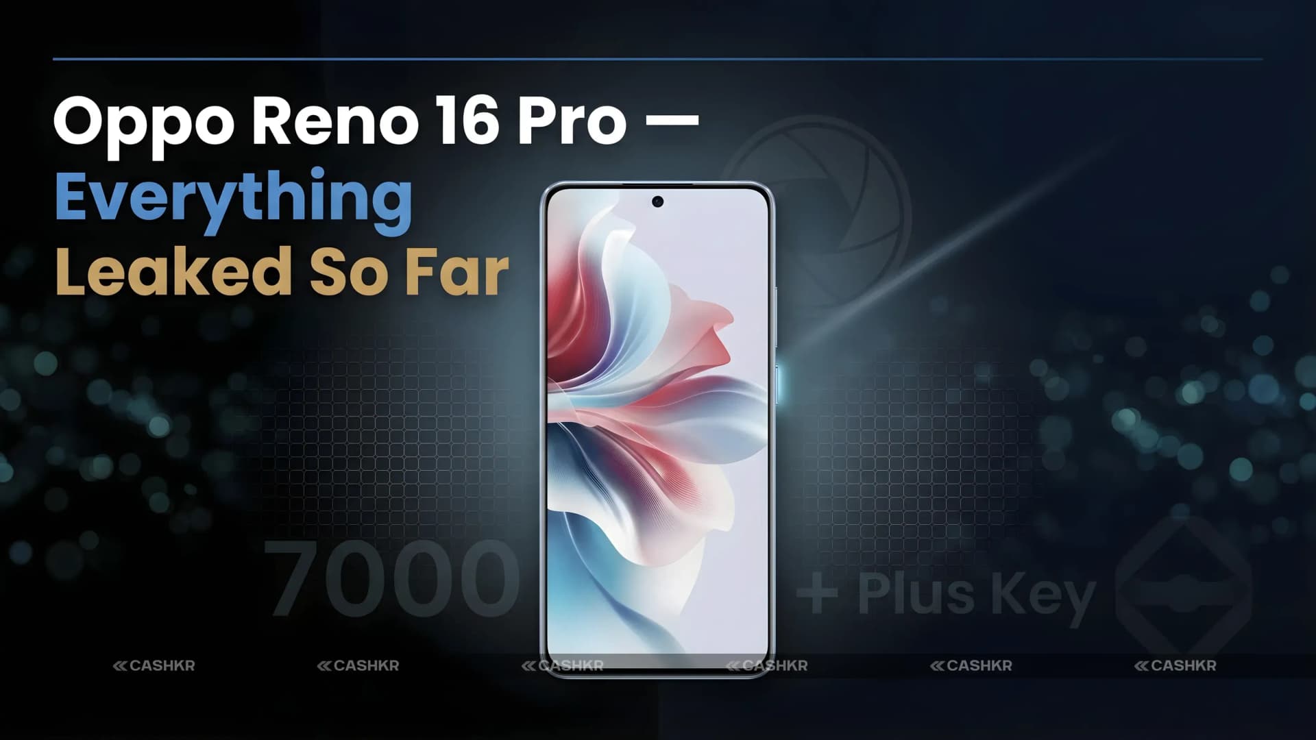 OPPO Reno16 Pro Leaks: 200MP Camera, 7,000mAh Battery, Dimensity 9500s