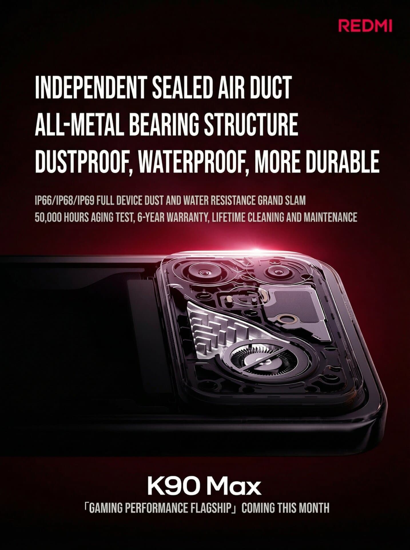 Redmi K90 Max Cooling System Dominates Rivals in 4-Hour Gaming Test