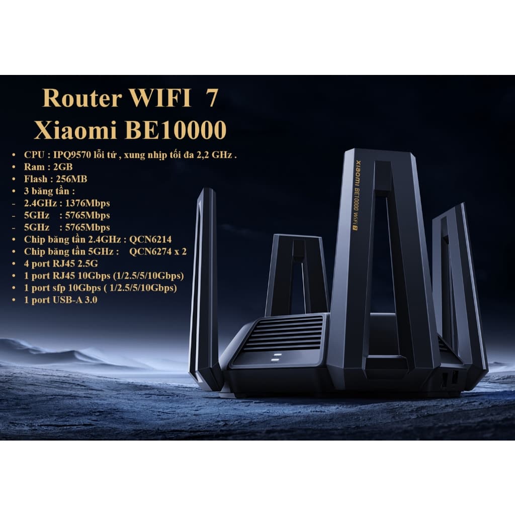ASUS ROG Rapture GT-BE19000 WiFi 7 Gaming Router Launched in India