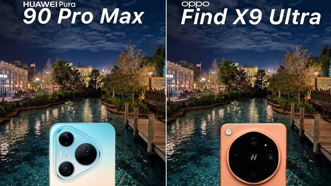Huawei Pura 90 Pro Max vs OPPO Find X9 Ultra: Smartprix Camera Verdict