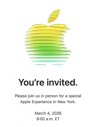 Apple Special Event March 4 Focuses on Budget iPhone 17e and MacBooks