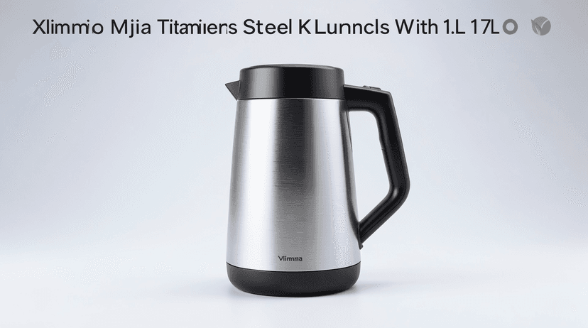 Xiaomi Mijia Titanium Steel Kettle Launches With 1.7L Capacity