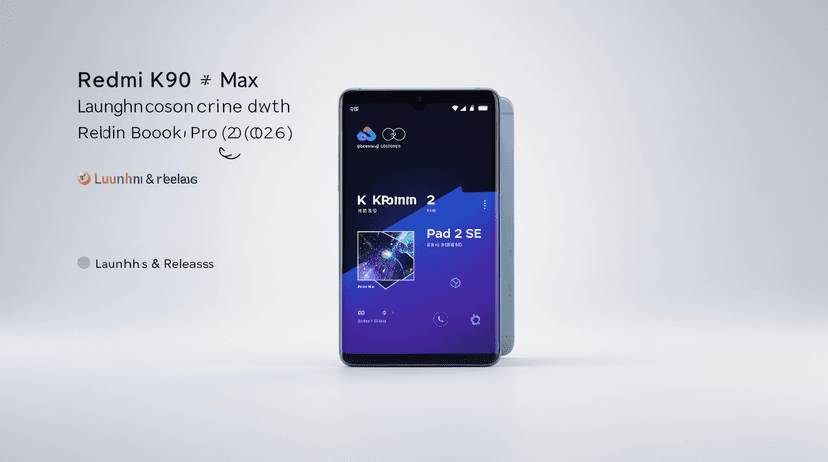 Redmi K90 Max launch date confirmed with K Pad 2, Pad 2 SE, Redmi Book Pro (2026)