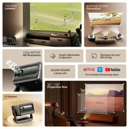 boAt CineHead E1 Launched: Budget Android 13 Projector with Wireless Casting