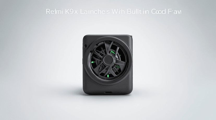 Redmi K90 Max Launches With Built-in Cooling Fan