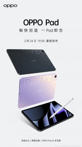 Oppo Pad Mini Leak: 8.8-Inch OLED Tablet With 16GB RAM Tipped