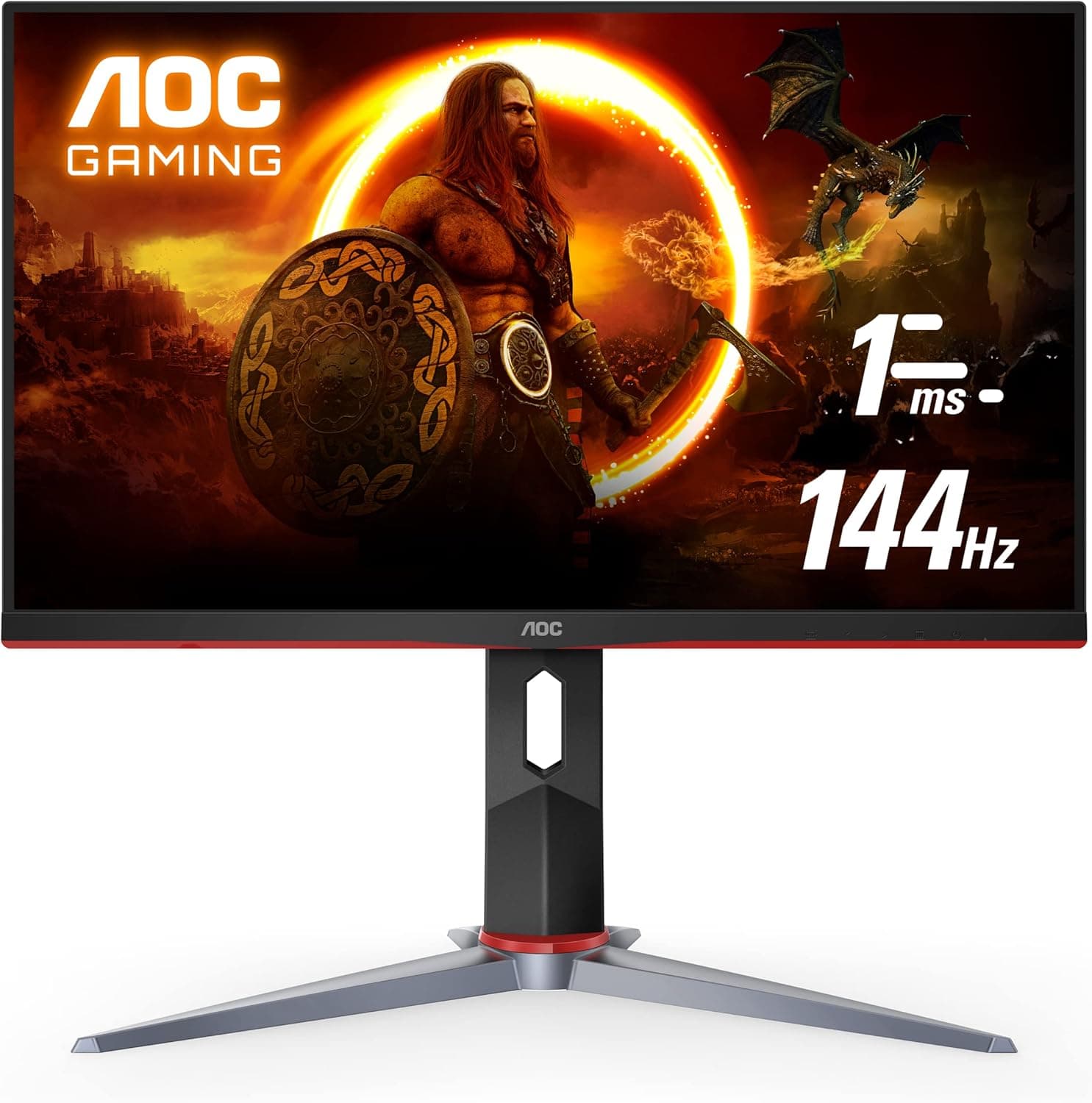 AOC 24.5-inch 144Hz IPS Gaming Monitor Launched for Budget Builders