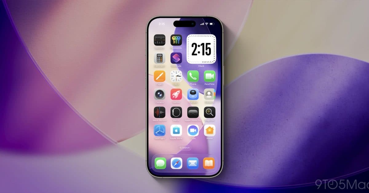 iOS 26: Customize Your iPhone Home Screen with Liquid Glass & Clear Layout