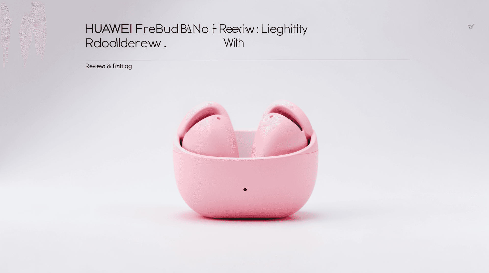 HUAWEI FreeBuds Neo Review: Lightweight ANC Earbuds With Pink Design