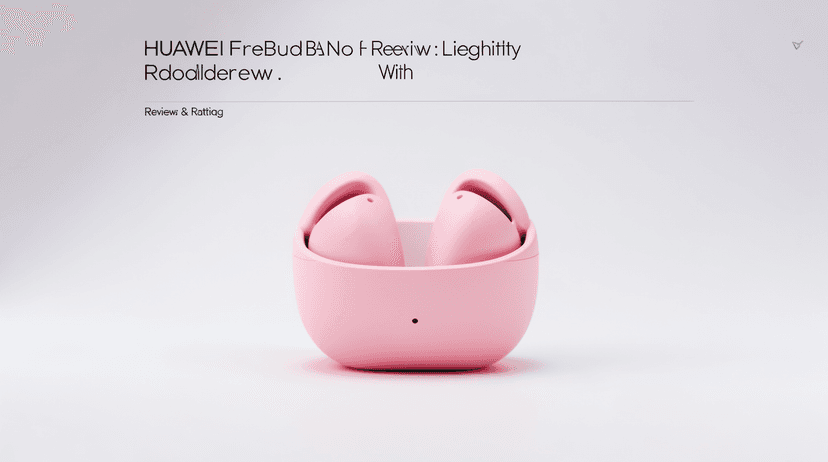 HUAWEI FreeBuds Neo Review: Lightweight ANC Earbuds With Pink Design