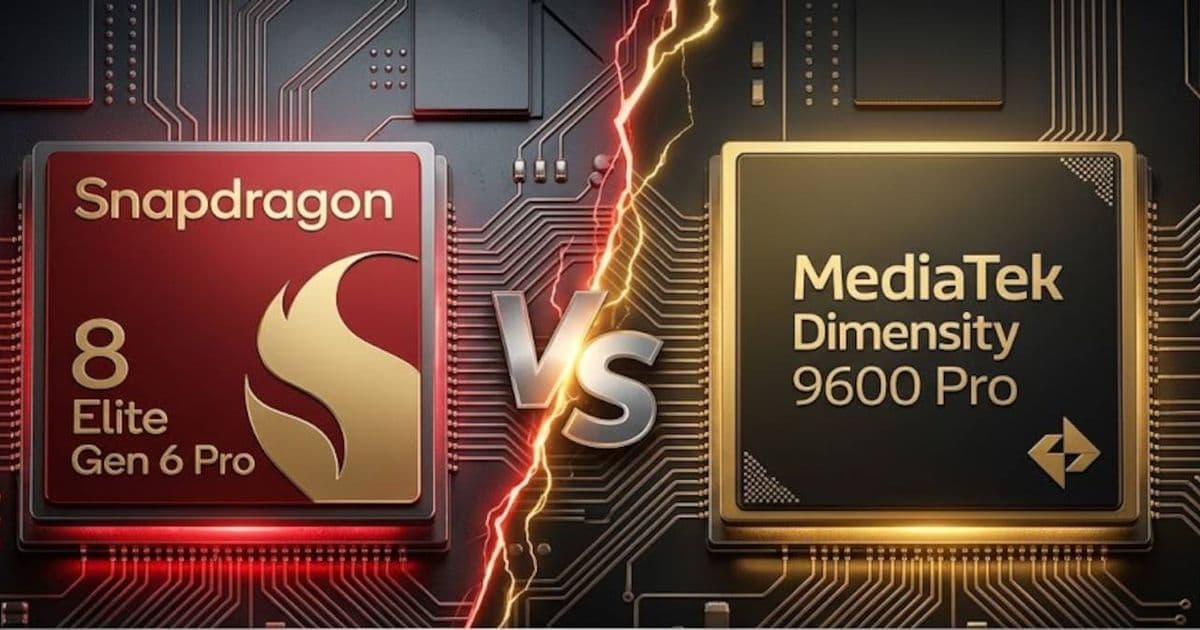 Snapdragon 8 Elite Gen 6 Pro vs Dimensity 9600 Pro 5GHz Battle