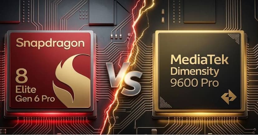 Snapdragon 8 Elite Gen 6 Pro vs Dimensity 9600 Pro 5GHz Battle