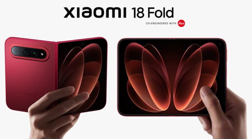 Xiaomi 18 Fold Launches Sep 7 with 7.58" Foldable OLED