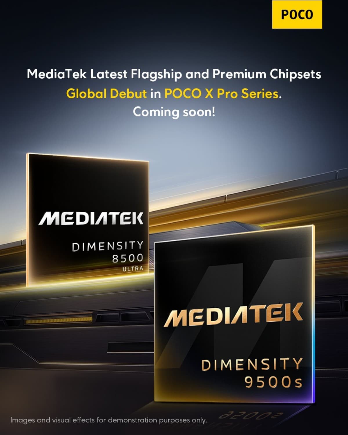 Poco X8 Pro Series Chipset Confirmed: MediaTek Dimensity 8500, 9500s