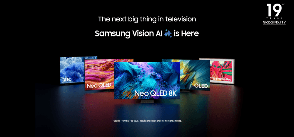 Samsung Vision AI TVs now come with free TVs and soundbars during the festive season