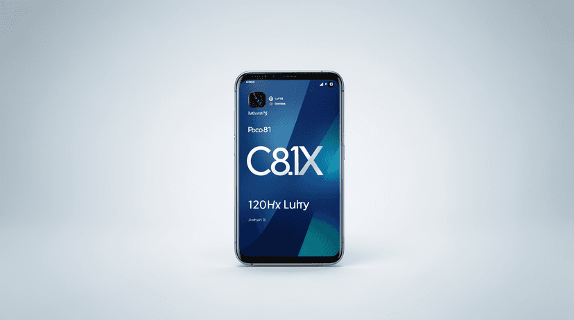 Poco C81, C81X Launch With 120Hz Display, Android 16, Massive Battery