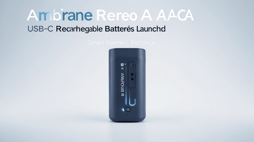 Ambrane Reneo AA and AAA USB-C Rechargeable Batteries Launched