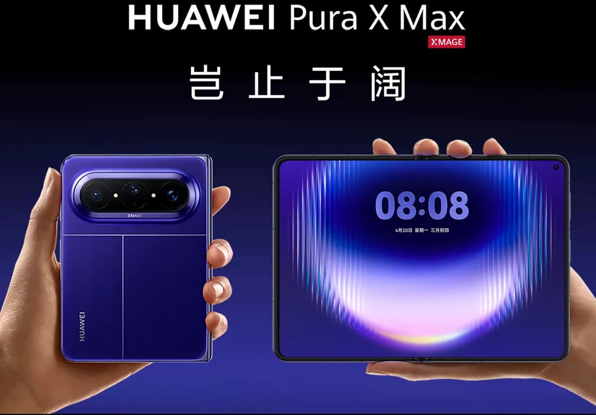 Huawei Pura X Max Launches as First Wide-Screen Foldable Smartphone
