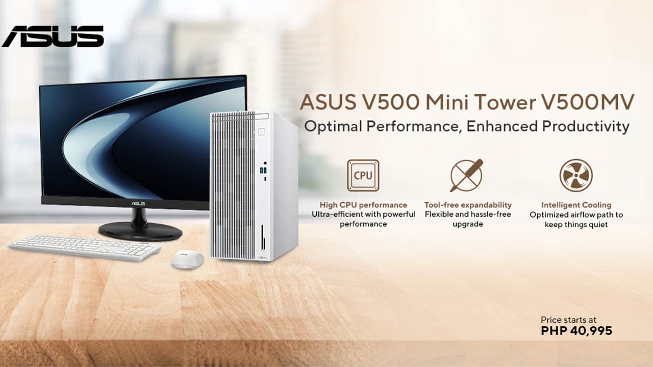 Asus V501 and V400 Desktops: Compact Intel PCs for Casual Gaming