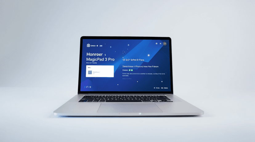 Honor MagicPad 3 Pro 12.3" Surfaces in Photos as New Aesthetic Flagship