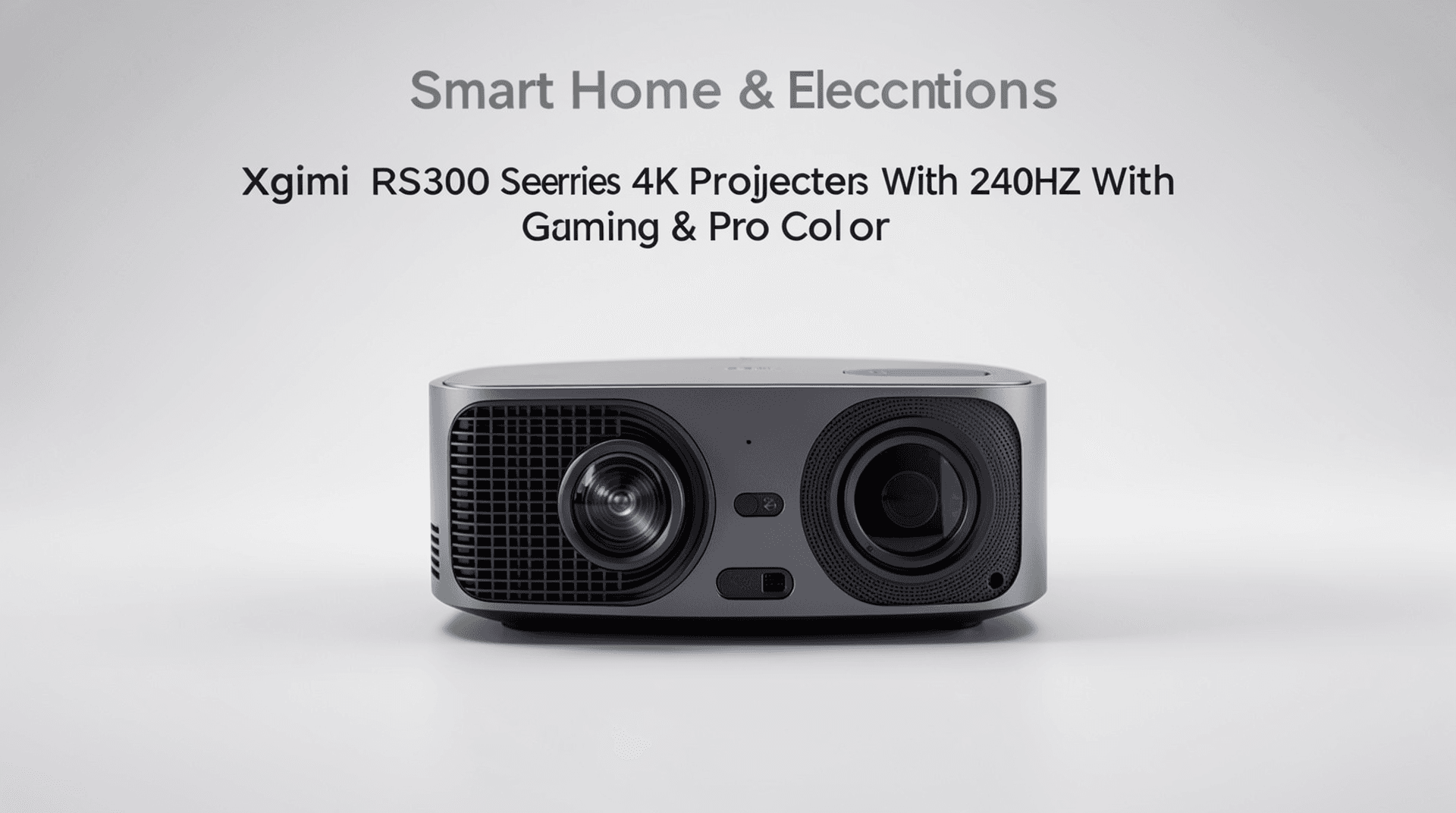 Xgimi RS30 Series 4K Projectors Launched With 240Hz Gaming & Pro Color