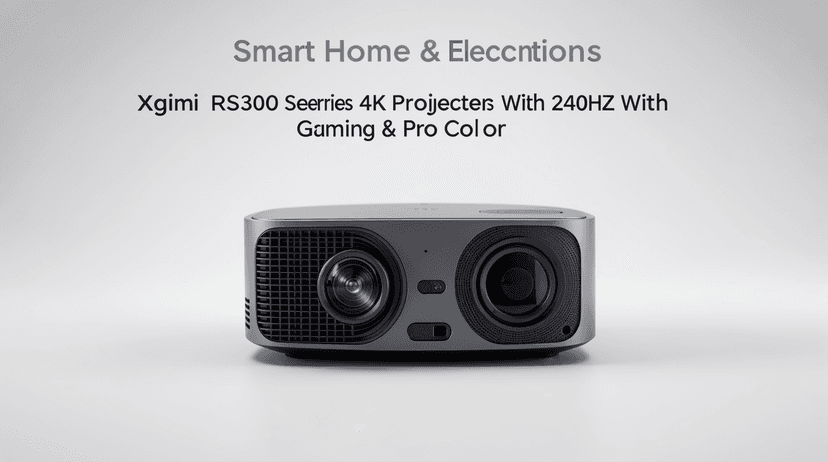 Xgimi RS30 Series 4K Projectors Launched With 240Hz Gaming & Pro Color