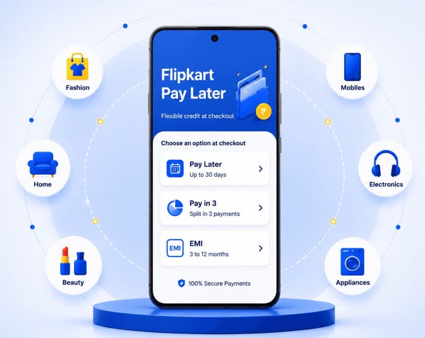 Flipkart Pay Later Launched With PayU Finance Offering 3 Credit Options