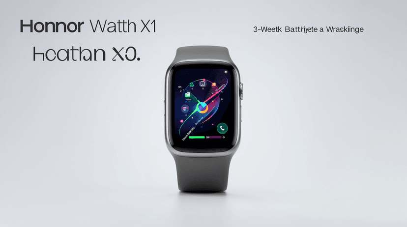 Honor Watch X5i Launches With 3-Week Battery Life and Health Tracking