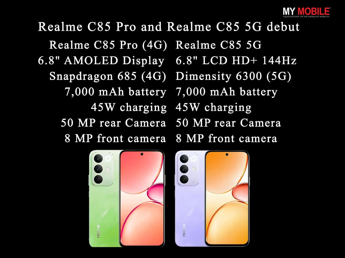 Realme C83 5G Launches With 7,000mAh Battery and 144Hz Display