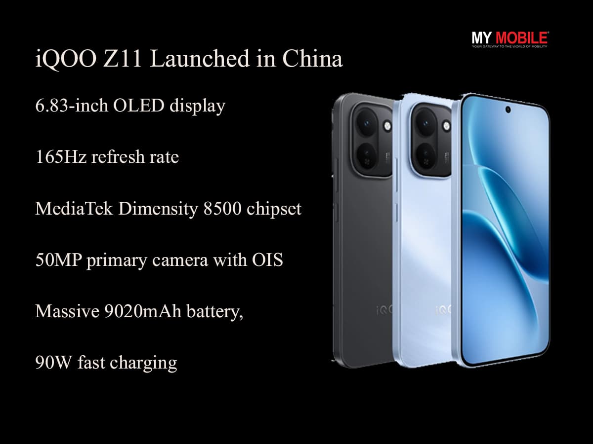 iQOO Z11 Launching March 26 with 165Hz OLED and 9020mAh Battery