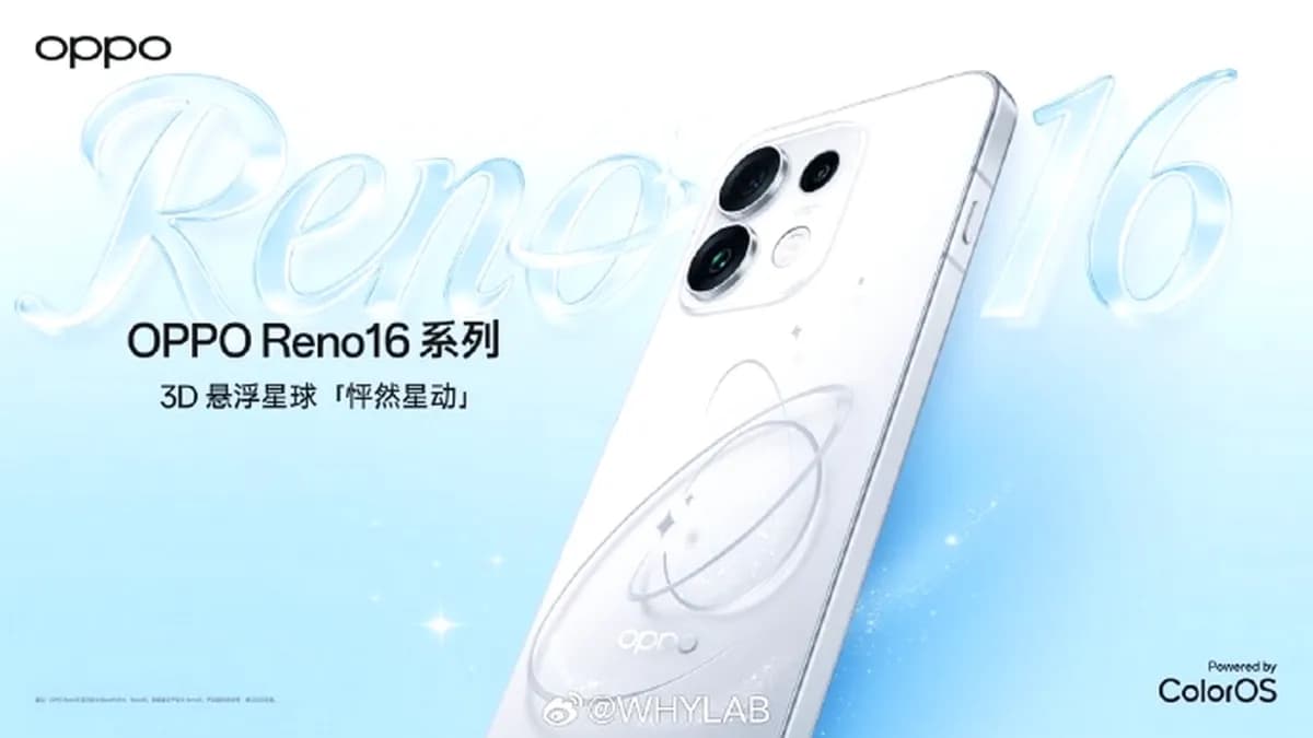 OPPO Reno16 Series Leaks: 7000mAh Battery, Dimensity 9500s Chipset