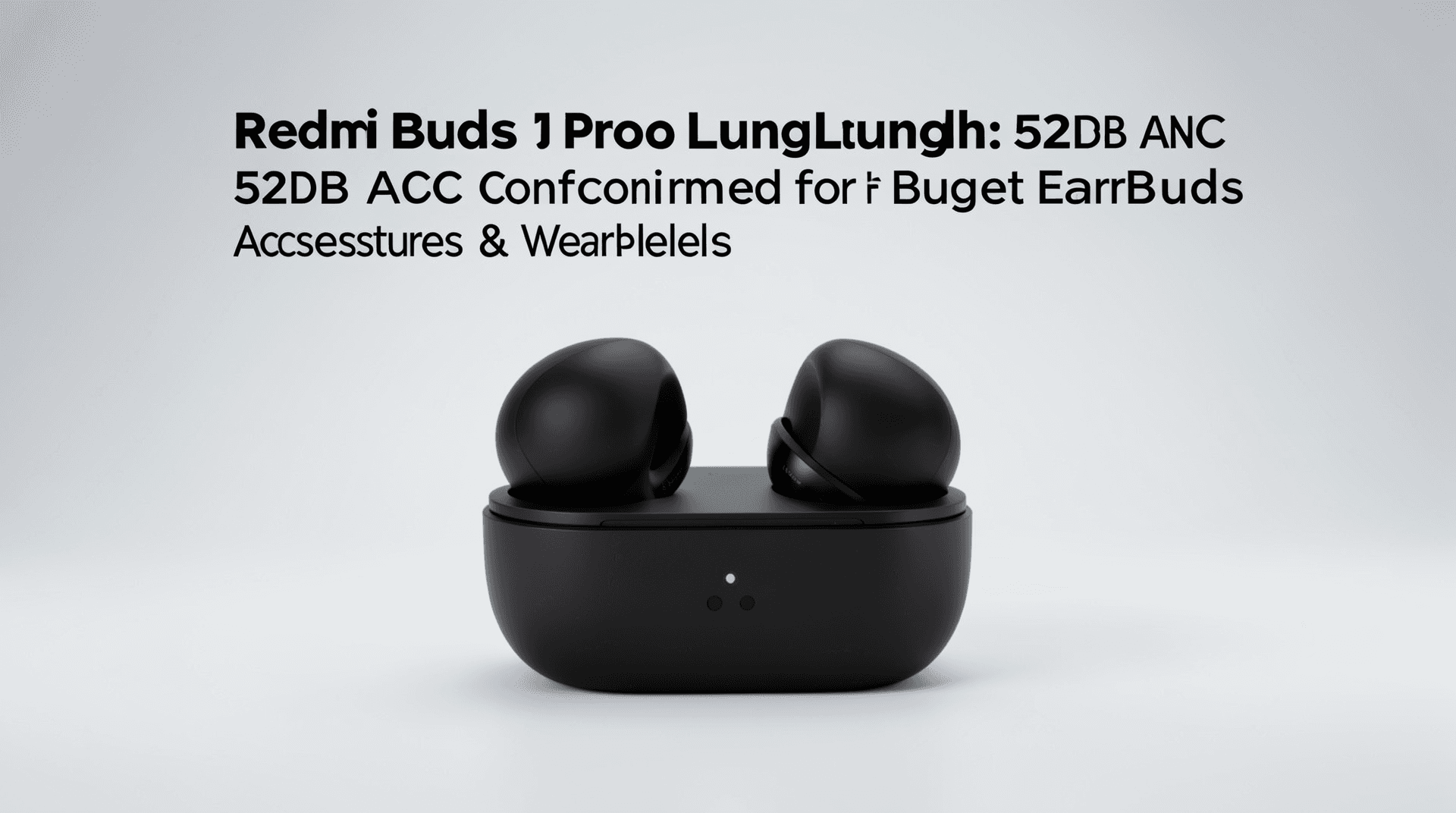 Redmi Buds 5 Pro Launch: 52dB ANC Confirmed for Budget Earbuds