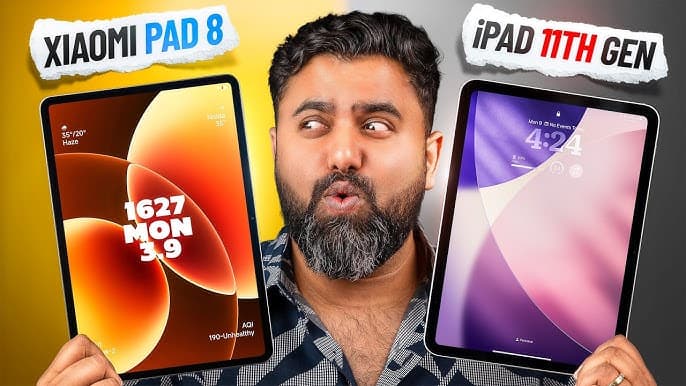 Xiaomi Pad 8 vs iPad 11th Gen: Performance Winner vs Ecosystem Choice
