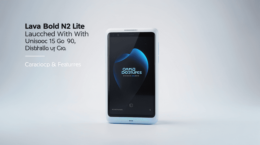 Lava Bold N2 Lite Launched With Unisoc Chip, Android 15 Go, 90Hz Display