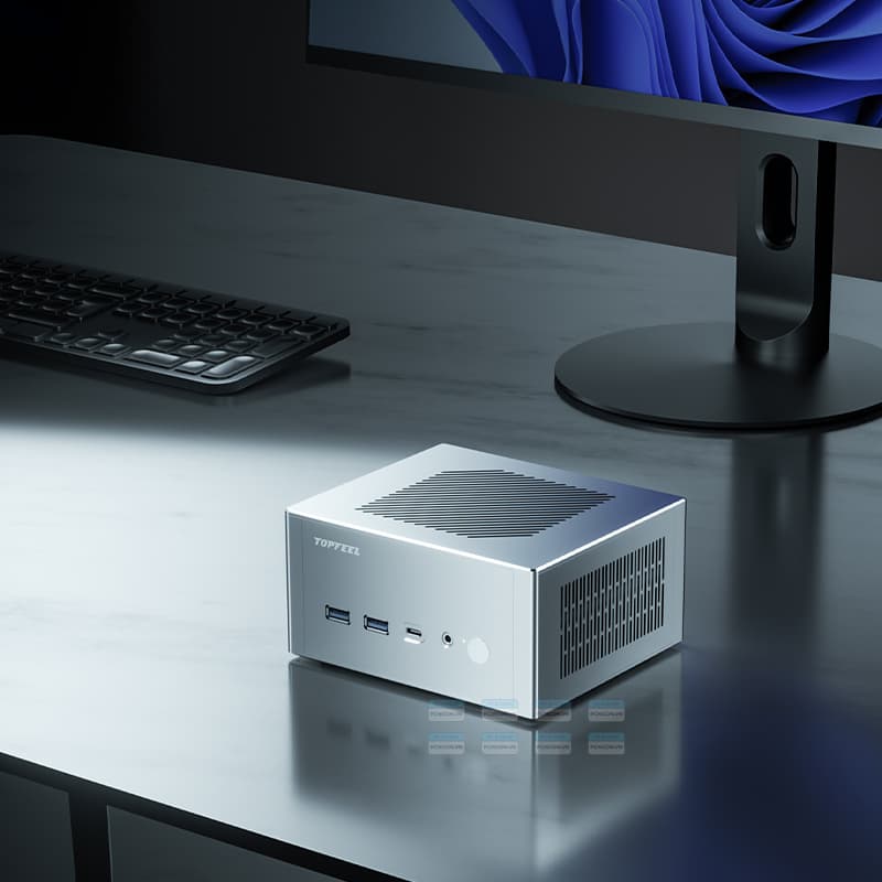 Topfeel Next 2 Mini PC Launches With Ryzen 7 H255 and RTX 4060 Ti Support