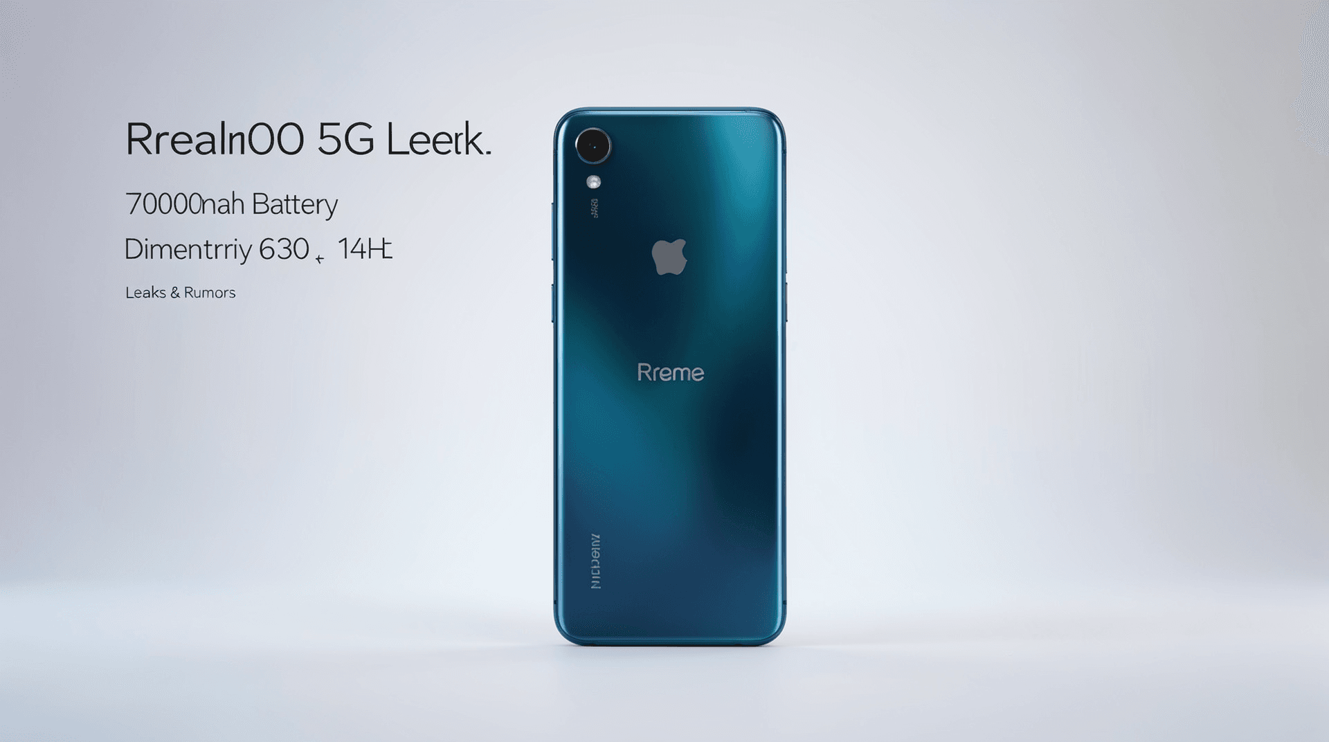 Realme C100 5G Leak: 7000mAh Battery, Dimensity 6300, 144Hz Screen