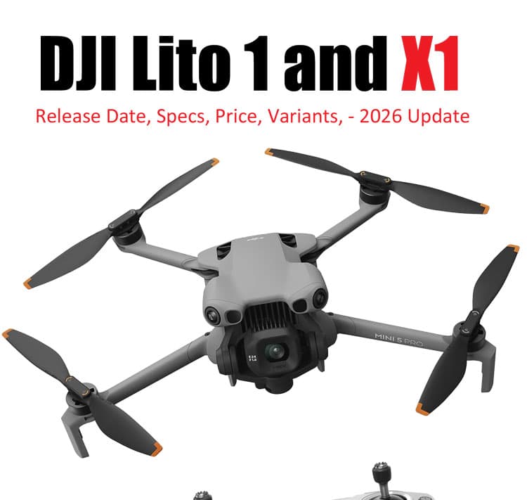 DJI Lito X1 Series Launching April 23: Specs, Price, Features