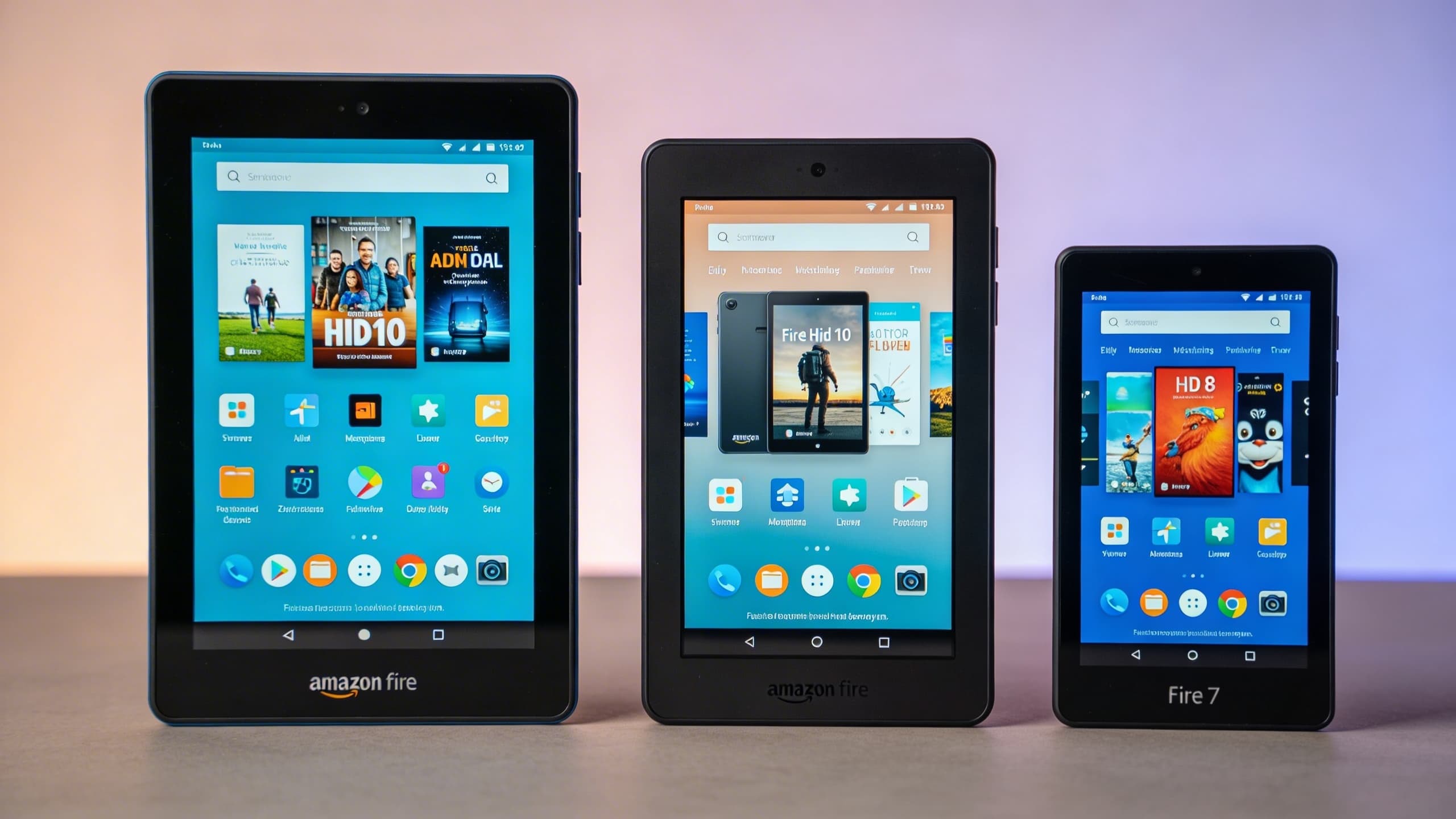 Best Fire Tablet 2025: Amazon Fire HD 10, HD 8, Fire 7 Compared