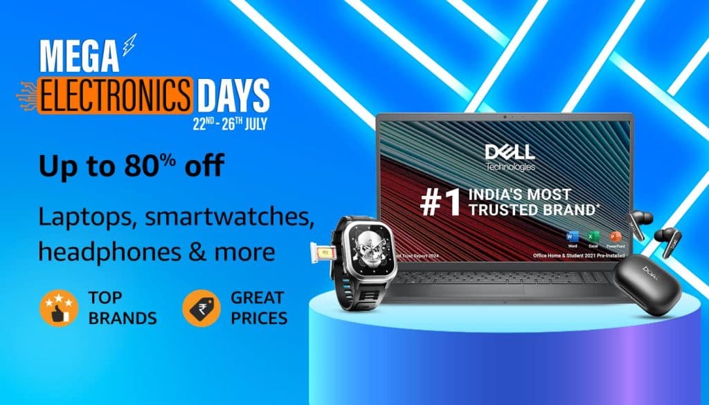 Amazon Mega Electronic Days Sale: Laptop, Tablet, TV Deals