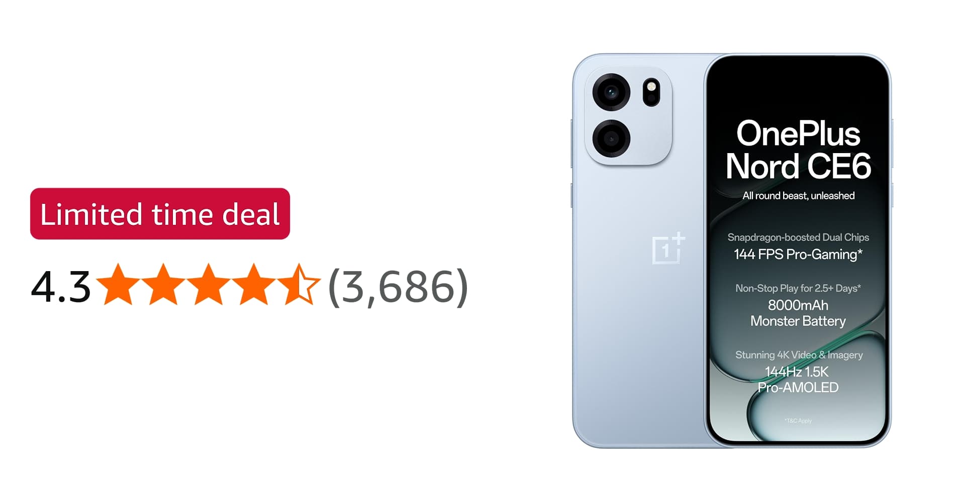 OnePlus Nord CE6 Specs Detailed: 144Hz Display, 50MP OIS Camera