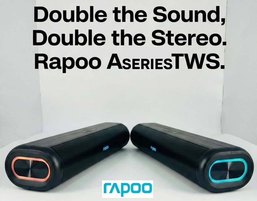 Rapoo A250 20W and A350 30W Bluetooth Soundbars Launched in India
