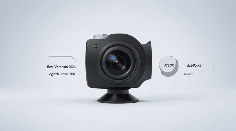 Best Webcam 2026: Logitech Brio 500, Anker C200, Insta360 X5