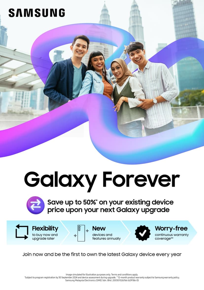 Samsung Galaxy Forever Program India Launch: 50% Payment, Yearly Upgrade