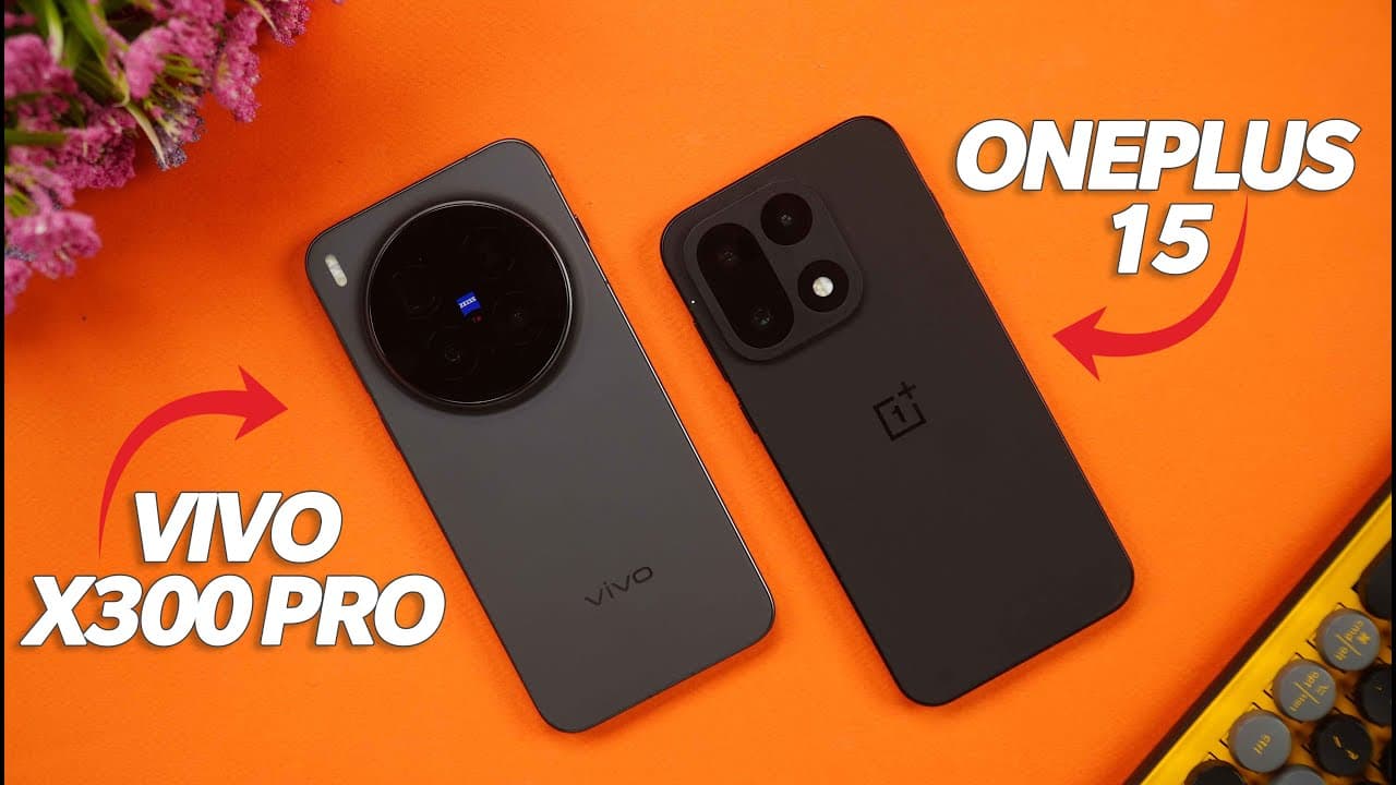 Vivo X300 Pro vs OnePlus 15: Camera vs Battery Flagship Showdown