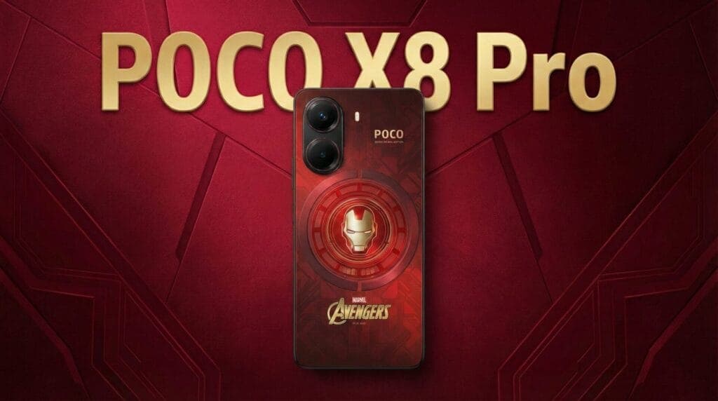 Poco X8 Pro Iron Man Edition Launched With Dimensity Chip, 6500mAh Battery