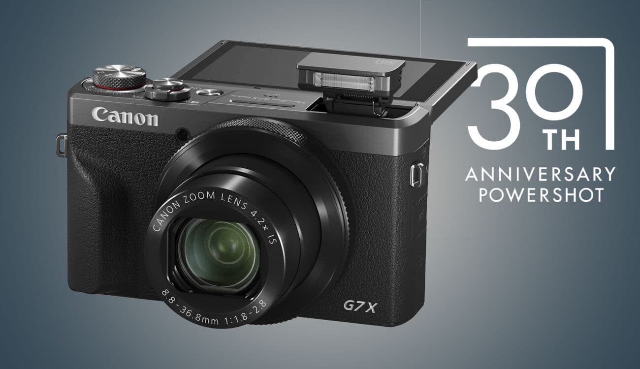 Canon PowerShot G7 X Mark III 30th Anniversary Limited Edition Announced