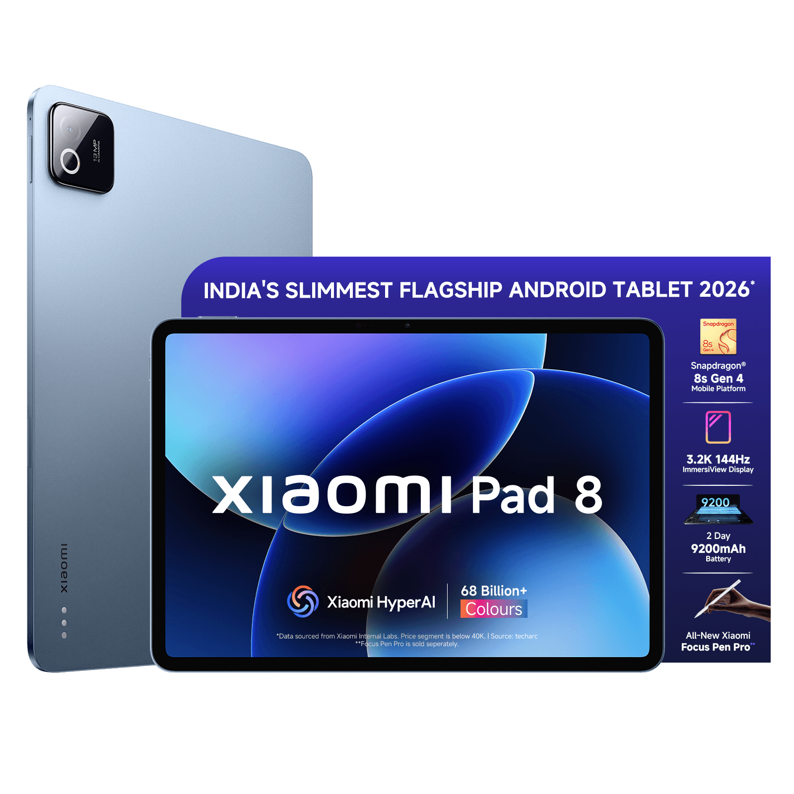 Xiaomi Pad 8 India Launch Date Changed to March 10, 2026