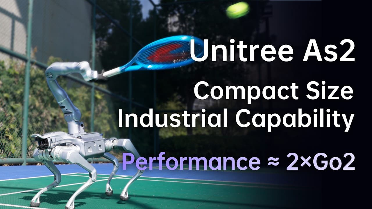 Unitree As2 Robot Dog Specs: 11 MPH Speed, 4-Hour Battery Life